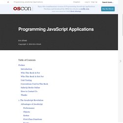 Programming JavaScript Applications