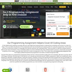 #1 Programming Assignment Help & Writing Services in NZ