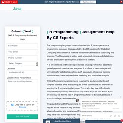 Online Rstudio Assignment Help