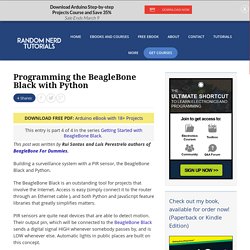 BeagleBone Black - Motion detection