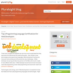 Top 7 Programming Language Certifications