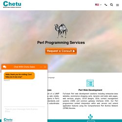 Perl Programming Services - Perl in Web Development