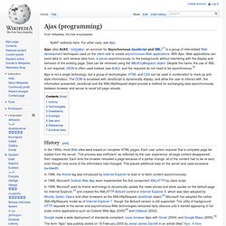 Ajax (programming)