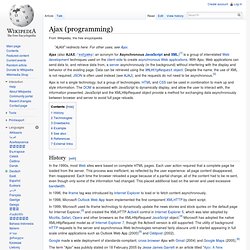 Ajax Wiki