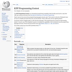 ICFP Programming Contest