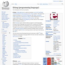 Erlang (programming language)