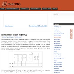 Programming AVR I2C interface