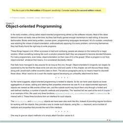 Object-oriented Programming