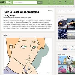 How to Learn a Programming Language: 7 steps