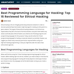 Best Programming Language for Hacking: Top 15 Reviewed for Ethical Hacking