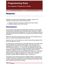Programming Ruby: The Pragmatic Programmer's Guide