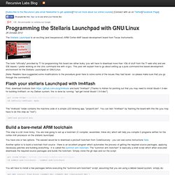 Programming the Stellaris Launchpad with GNU/Linux