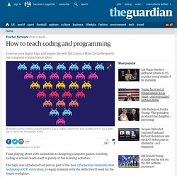 How to teach coding and programming