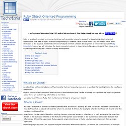 Ruby Object Oriented Programming
