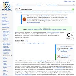 C# Programming