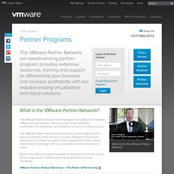 Partner Network: Find a Partner or Become a Partner