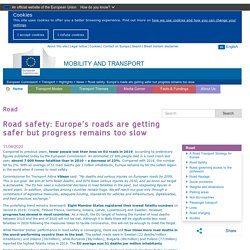[European Union] Road Safety Situation