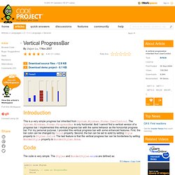 Vertical ProgressBar