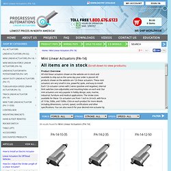 Buy 12V Actuator, Linear Actuator & 12V Actuators at Discounted Price.