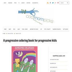A progressive coloring book for progressive kids