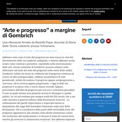 “Arte e progresso” a margine di Gombrich – ZENIT – Italiano