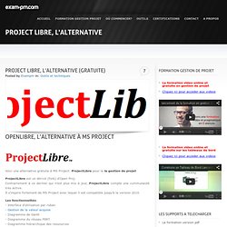 Project Libre, l'alternative (gratuite)