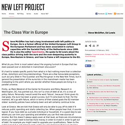 The Class War in Europe