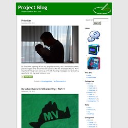 Project Blog