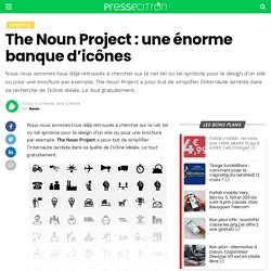 The Noun Project : des centaines d'icônes gratuites