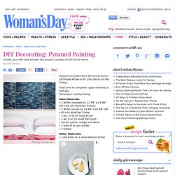 Wall Art Project - Craft Ideas at WomansDay
