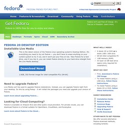 Download Fedora and try it.