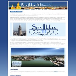 About the project Sevilla 111 Gigapixels. World Record Panoramic Photo