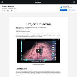Project Holocron on Behance