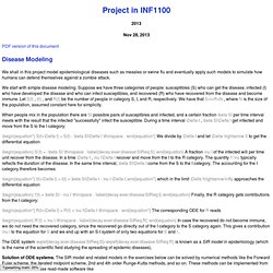 Project in INF1100