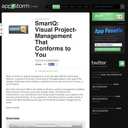 SmartQ: Visual Project-Management That Conforms to You