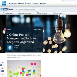 7 Online Project Management Tools to Keep You Organized