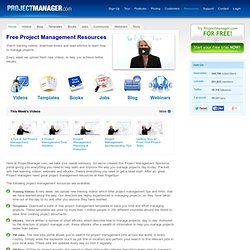 Project Management Resources