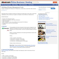 Web Based Project Management - 5 Online Project Management Software