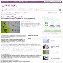 Six Views of Project-Management Software