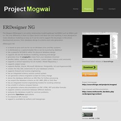 Project Mogwai - ERDesignerNG