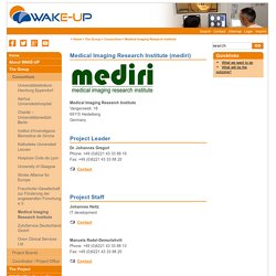 Project WAKE-UP - Medical Imaging Research Institute (mediri)