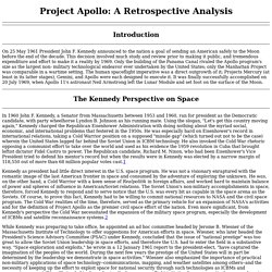 Project Apollo: A Retrospective Analysis