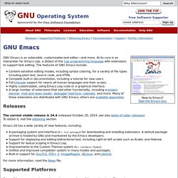 GNU Emacs