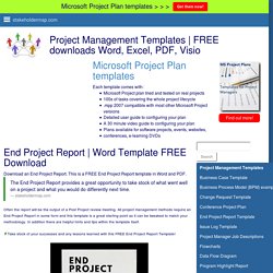 End Project Report Template