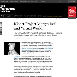 Kinect Project Merges Real and Virtual Worlds