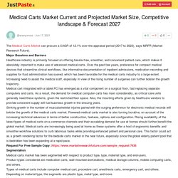 Medical Carts Market Current and Projected Market Size, Competitive landscape & Forecast 2027