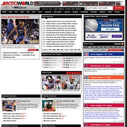 Fantasy Basketball, Baseball, Football and Hockey - draft guide, news, projections, cheatsheets, depth charts and more. Rotoworld.com