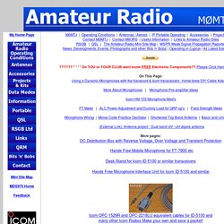 PROJECTS & KITS - Amateur Radio pages by M0MTJ