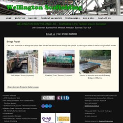 Projects - Bridge Repair