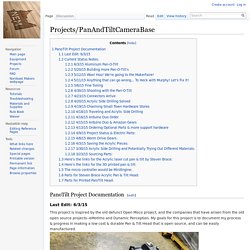 Projects/PanAndTiltCameraBase - Nordeast Makers